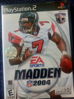 Madden NFL 2004 PlayStation 2 Game - Michael Vick on Front